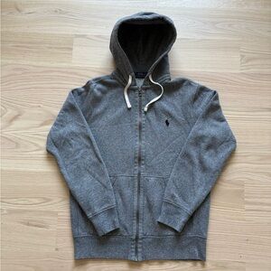 Polo Ralph Lauren Gray Zip-Up Hoodie